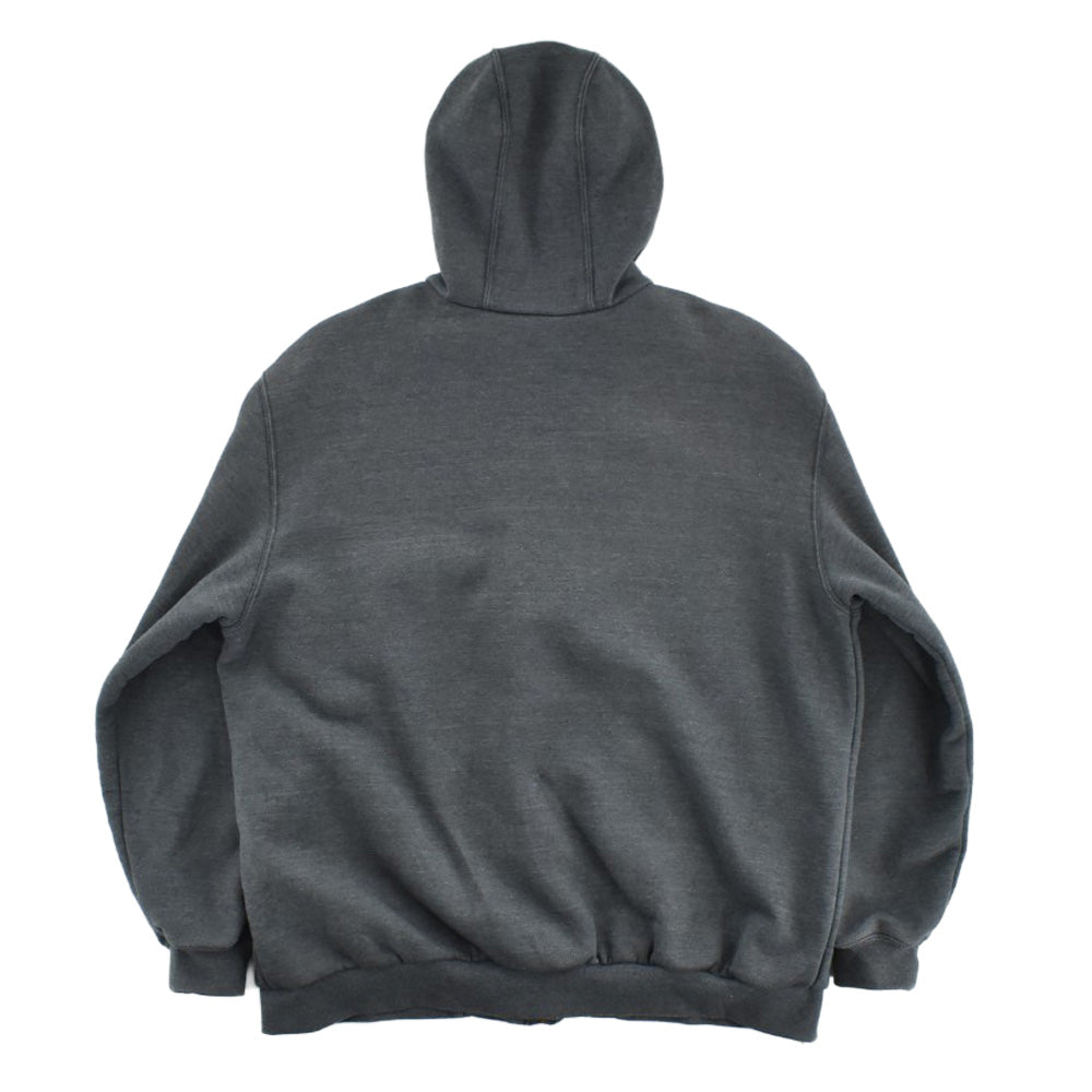 90’s Carhartt "365 DAYS ACCIDENT FREE" メッシュライナー ジップフーディー 260224H
