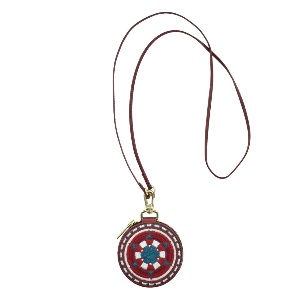 blackmeans サークルポーチ ミニ (BLACK/BLUE/RED) 945-81TAC337-1 261030H