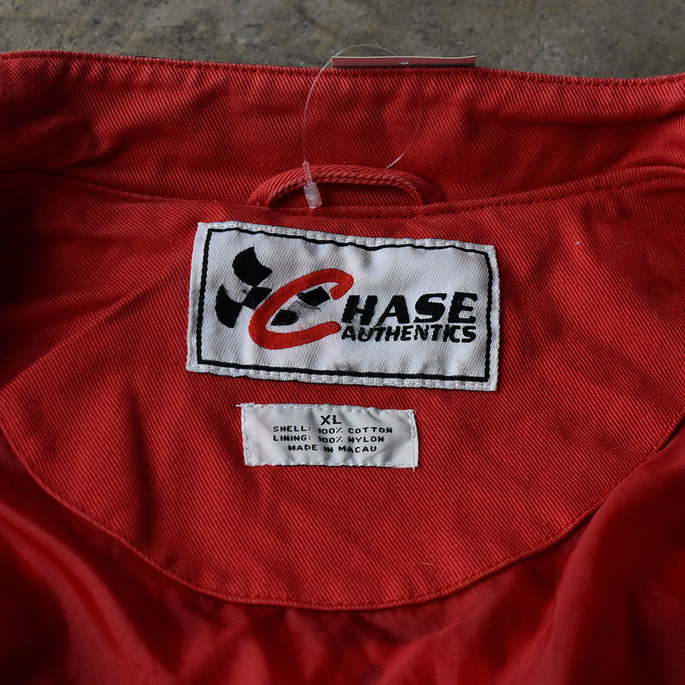 90's Chase Authentics コットン レーシングジャケット 240204H