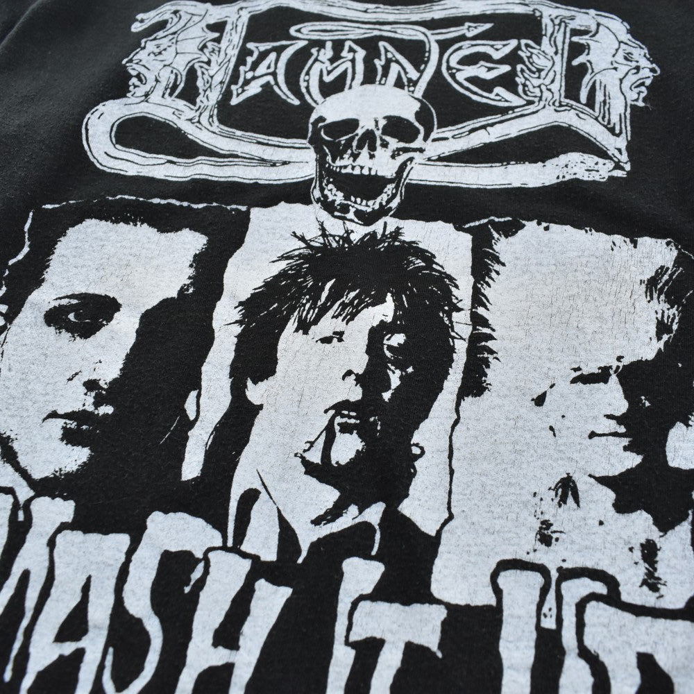 80's The Damned "Smash It Up" UKパンク ロックTシャツ 260922H