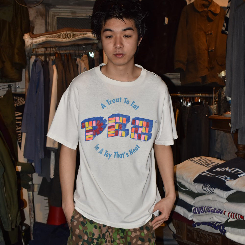 90's PEZ "A Treat To Eat" プロモTシャツ USA製 260508H