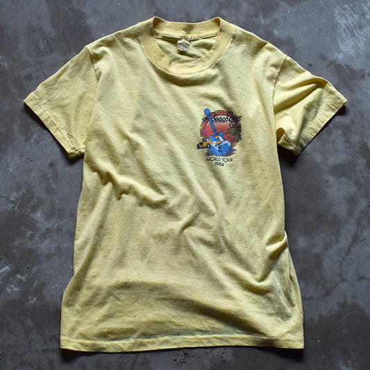 80's The Beach Boys "1984 WORLD TOUR" Tシャツ USA製 230505