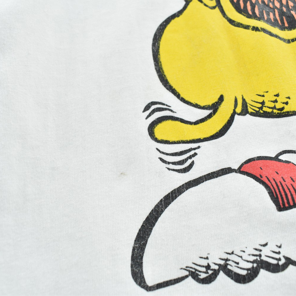 90's Mother Goose & GRIMM "SAFE SEX" メッセージTシャツ USA製 260327H