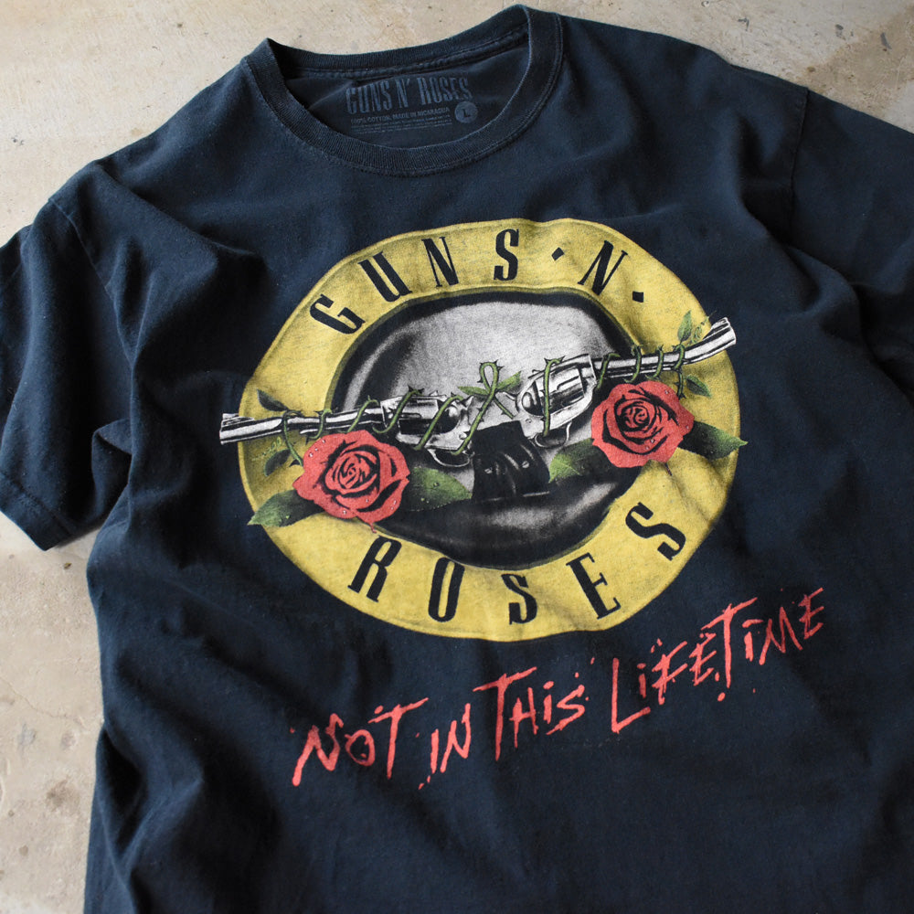 Guns N' Roses "NOT IN THIS LIFETIME"ツアー ロックTシャツ 250424