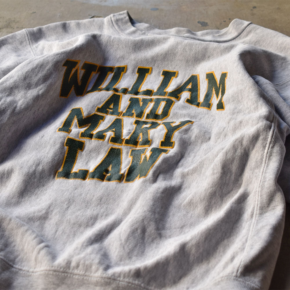90’s SANTEE “WILLIAM AND MARY LAW” リバースタイプ スウェット USA製 230919