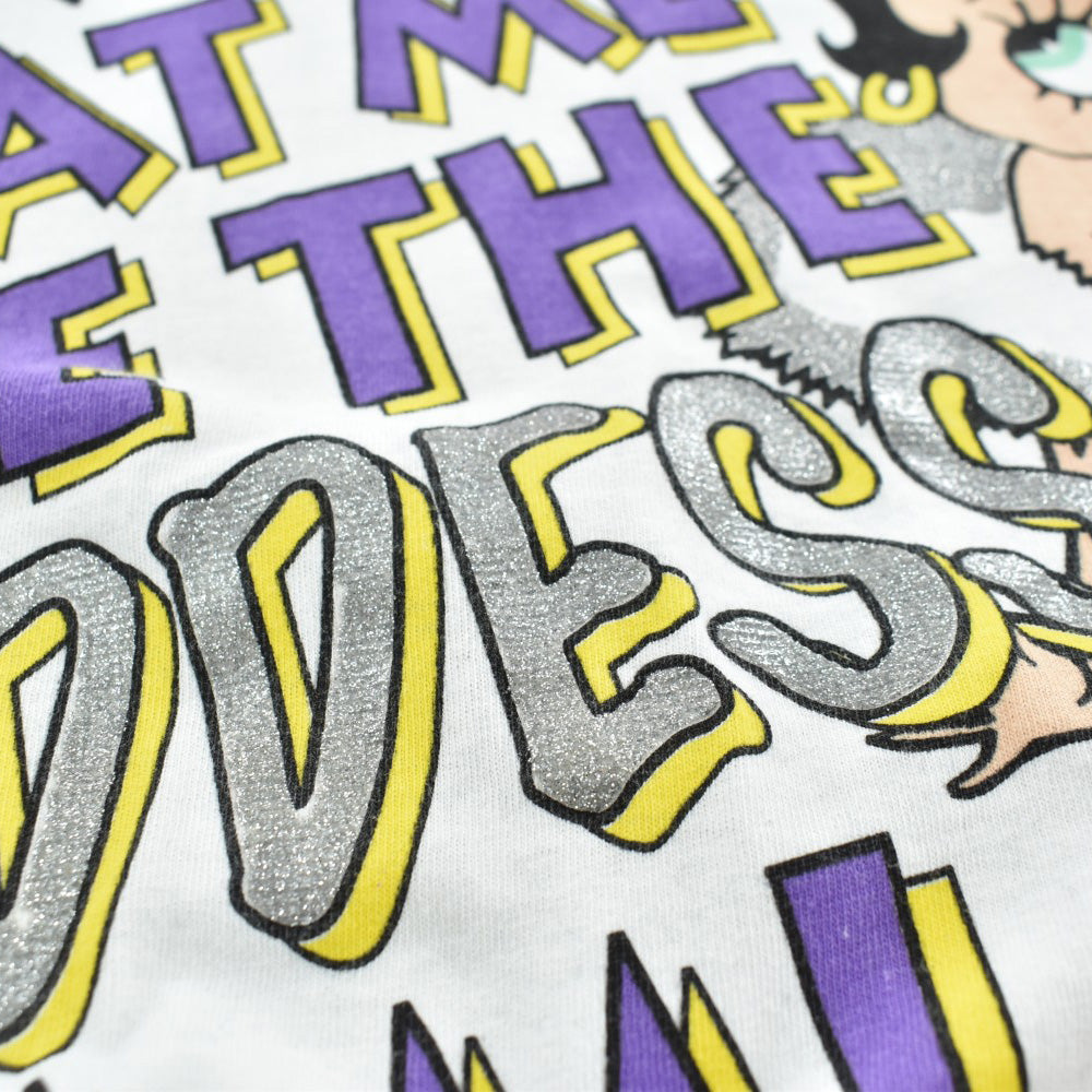 90's FREEZE Betty Boop 大判プリントTシャツ 260407H