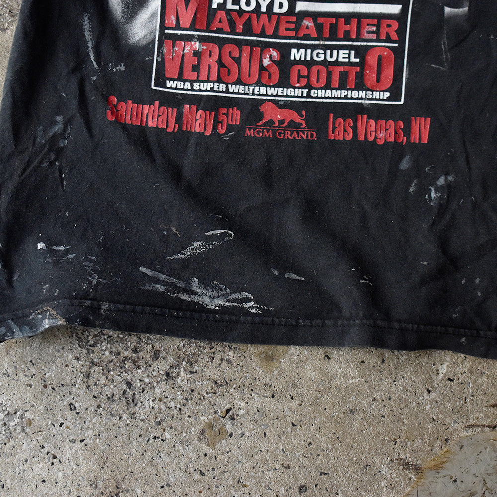 WBA “Floyd Mayweather VS Miguel Cotto“ Tシャツ 250621H