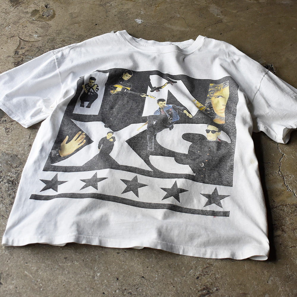 インエクセス Calling All Nations メンバーフォト スター ツアーTシャツ 1988年 ヴィンテージ