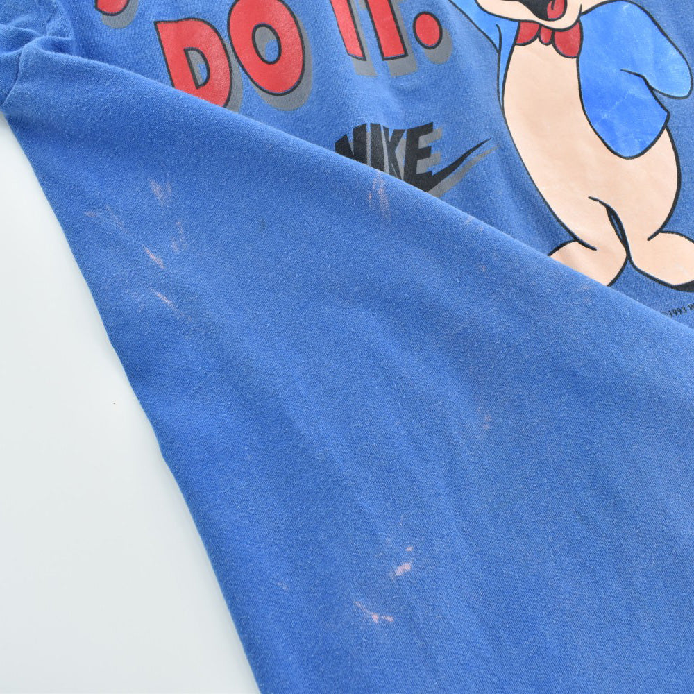 90's NIKE × LOONEY TUNES "J-J-JUST DO IT" Porky Pig キャラT 260811H