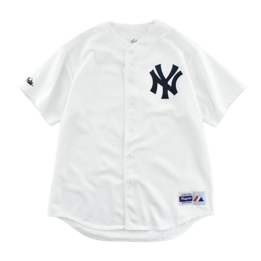 90's Majestic “NEW YORK YANKEES” ベースボールシャツ USA製 260501H