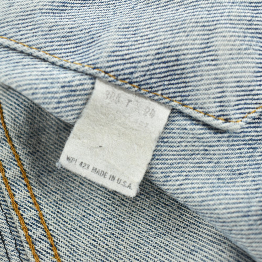90's Levi's × Jeff Gaither "the LOUD PIPES" カスタム デニムベスト USA製 260612H