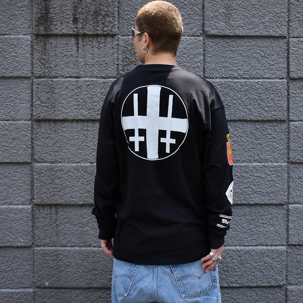 90's Mayhem “Legion Norge” ロングスリーブ ロック Tシャツ 250714HT62