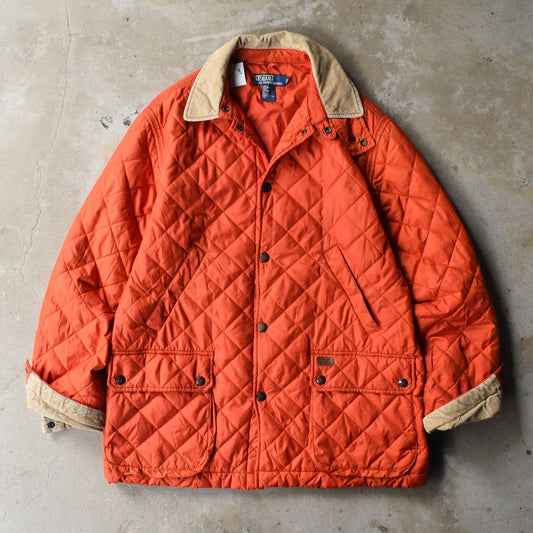 90’s Polo by Ralph Lauren キルティングジャケット バーントオレンジ 251010H