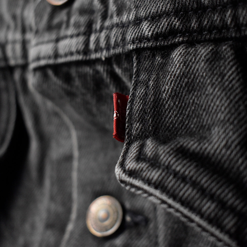 90's Levi's 70507-0270 ブラック！ デニムジャケット USA製 241109H