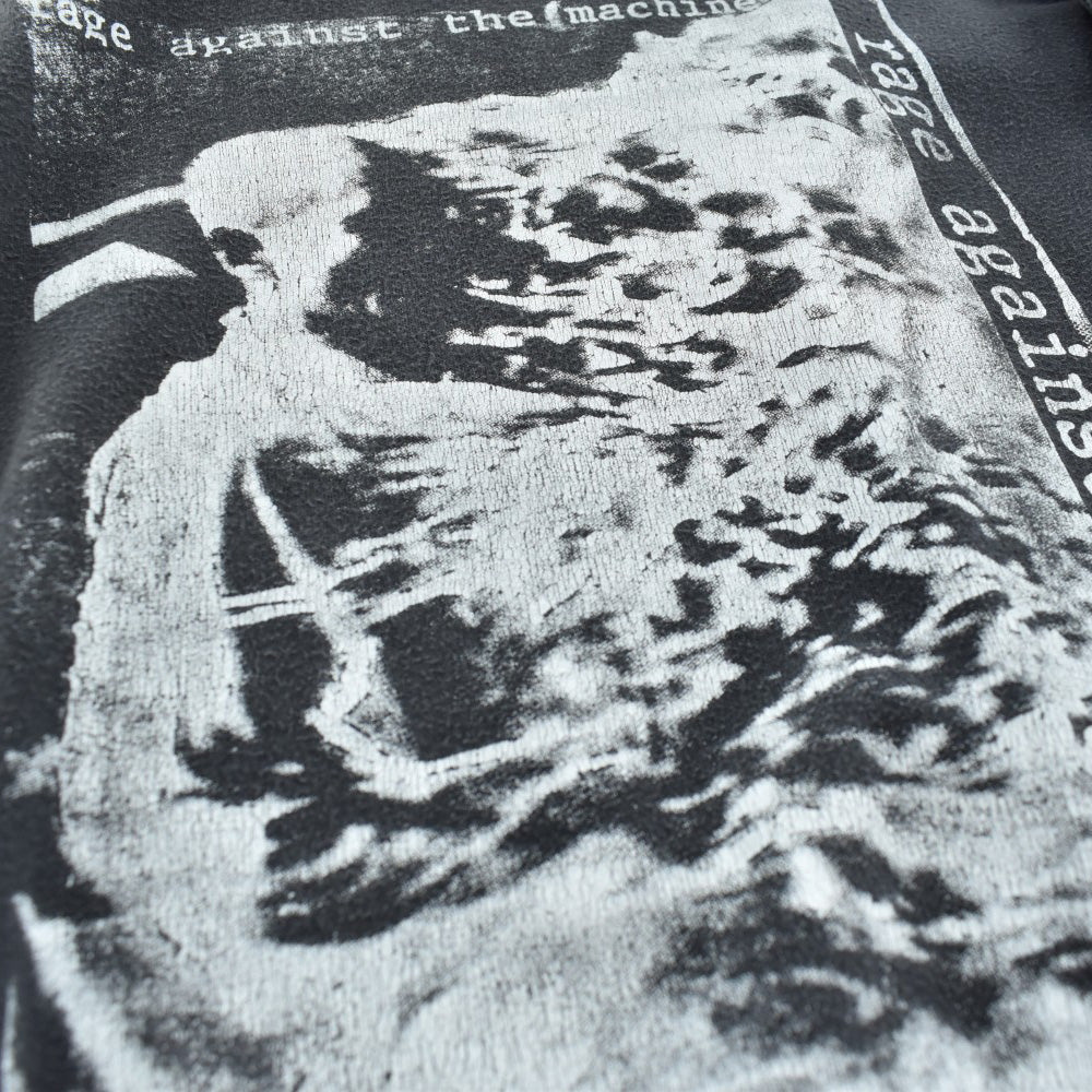 90's Rage Against the Machine "Bullet in the Head" ラップメタル ロックTシャツ 260818H