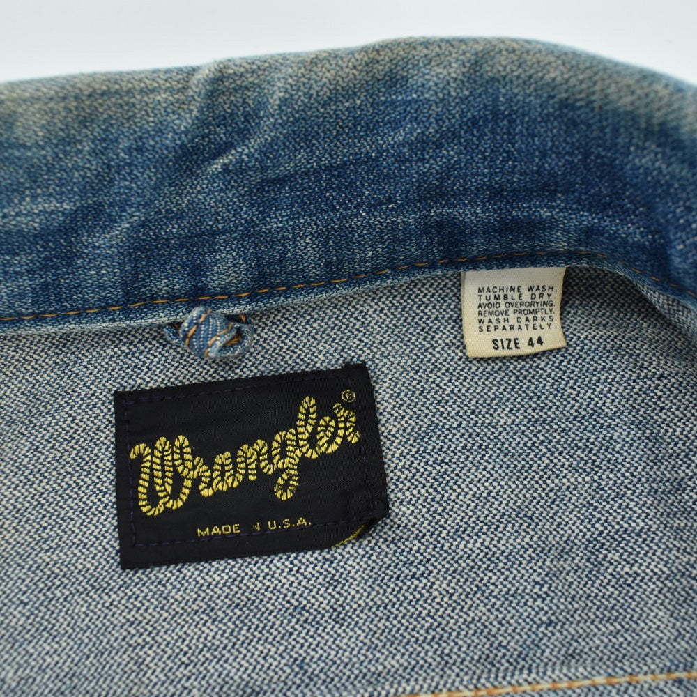 70's Wrangler 124MJ ヴィンテージ デニムジャケット 260728H