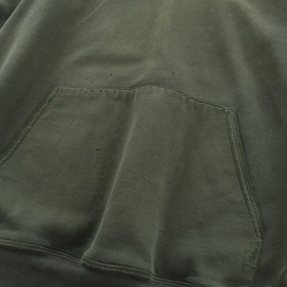 Y2K Carhartt  刺繍ロゴ "鬼フェード" スウェットパーカー 260911H