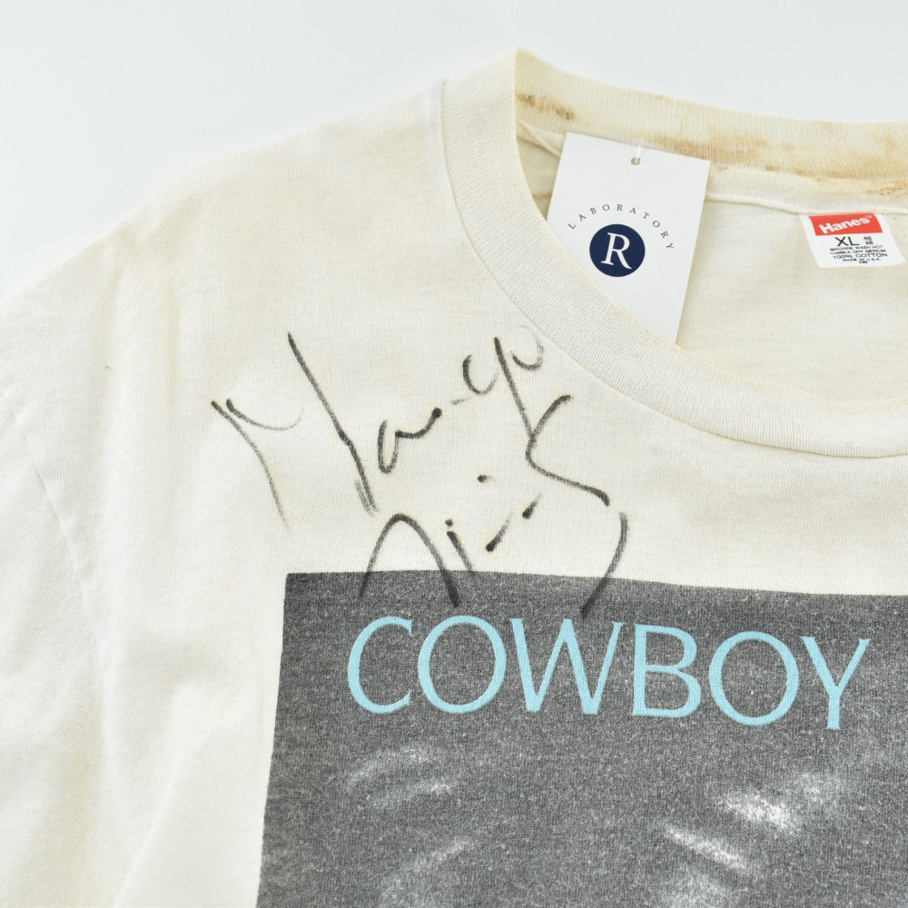 80's COWBOY JUNKIES "Margo Timmins" サイン入り ロックTシャツ 260630H
