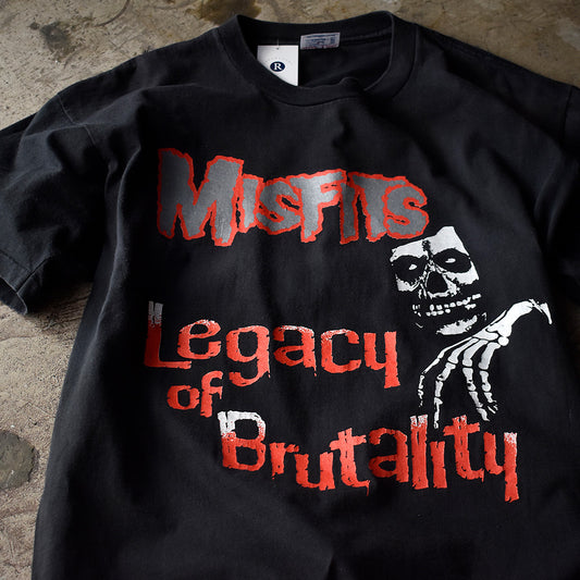 90's The Misfits “Legacy of Brutality” Sean J Wyett Tシャツ 240503H