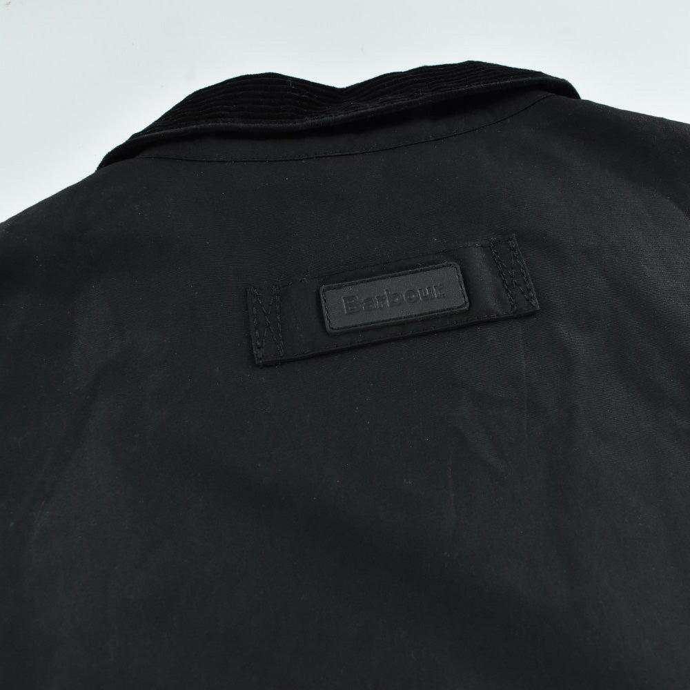 Barbour 3ワラント "NEW WESTMORLAND" オイルドベスト 黒 261027H