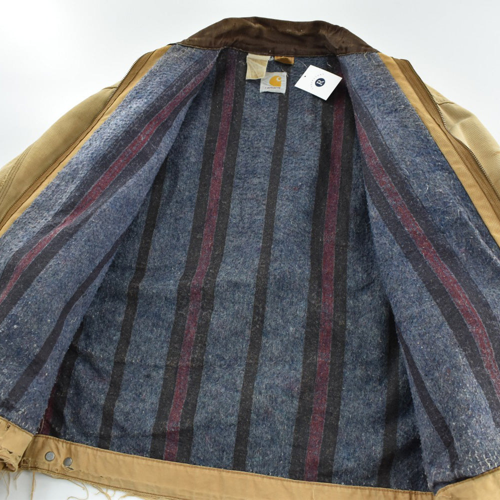 80’s Carhartt ボロ&フェード ブランケットライナー デトロイトジャケット 261030H