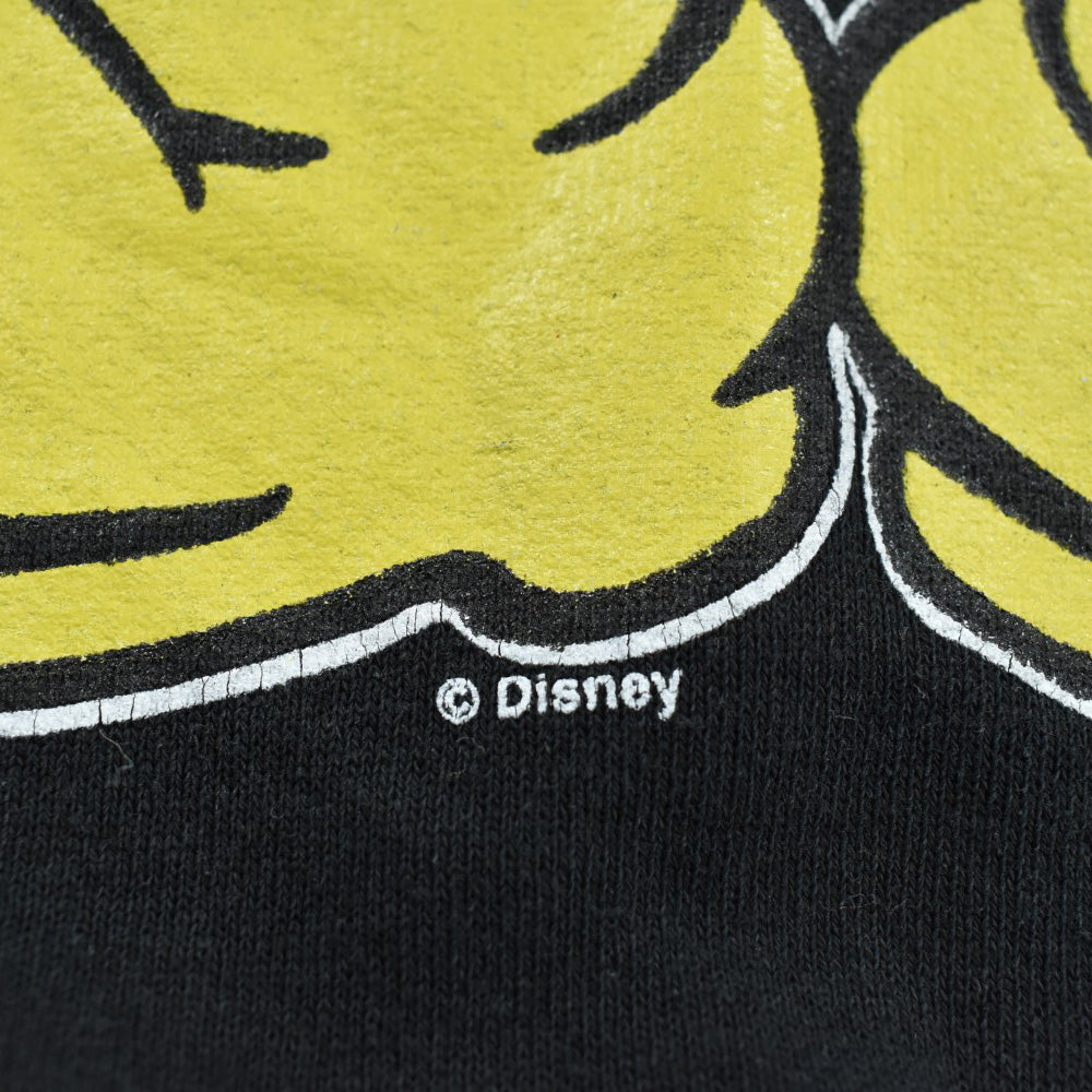 90's Disney Mickey Mouse ミッキースウェット 黒 260417H