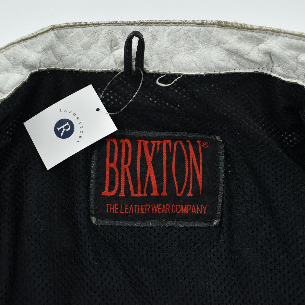 90's BRIXTON × SUZUKI レーシングレザージャケット 260227H