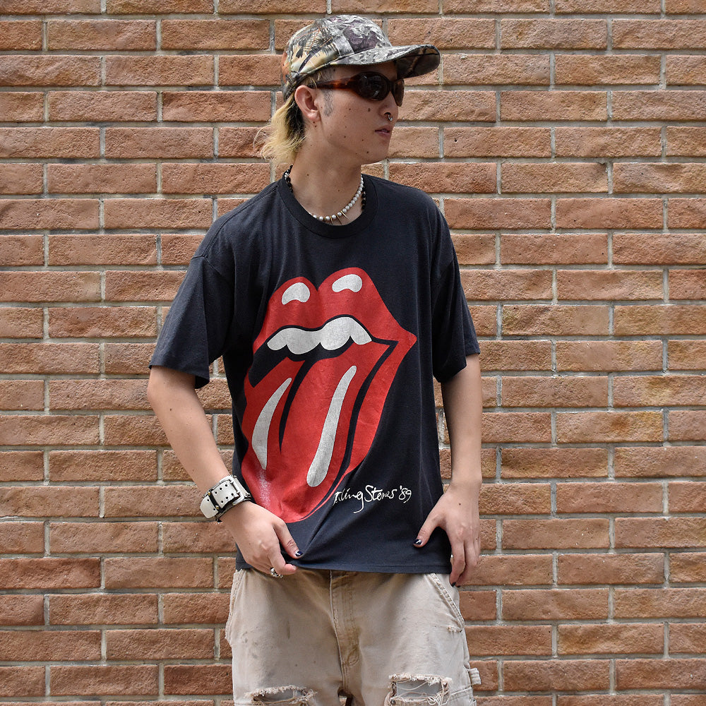 80's The Rolling Stones big logo！“North American Tour“ Tシャツ 240819H