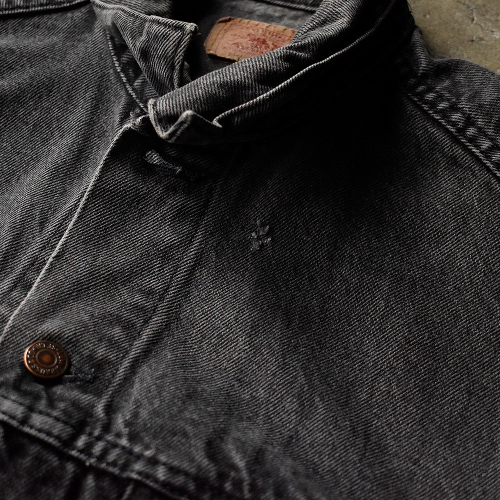 90's Levi's 70507-0270 ブラック！ デニムジャケット USA製 241109H