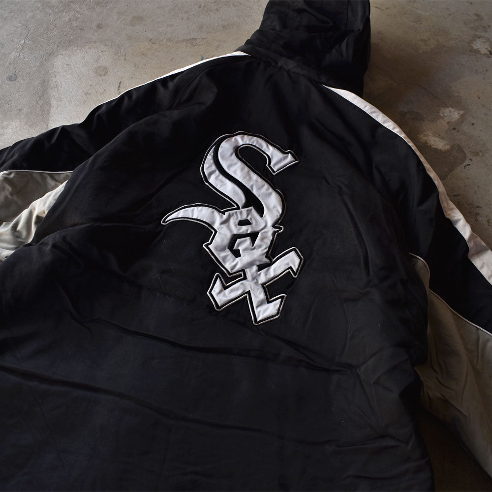 90's GENUINE MERCHANDISE "MLB CHICAGO WHITE SOX"リバーシブルベスト付き！ 3WAY ナイロンジャケット 231127