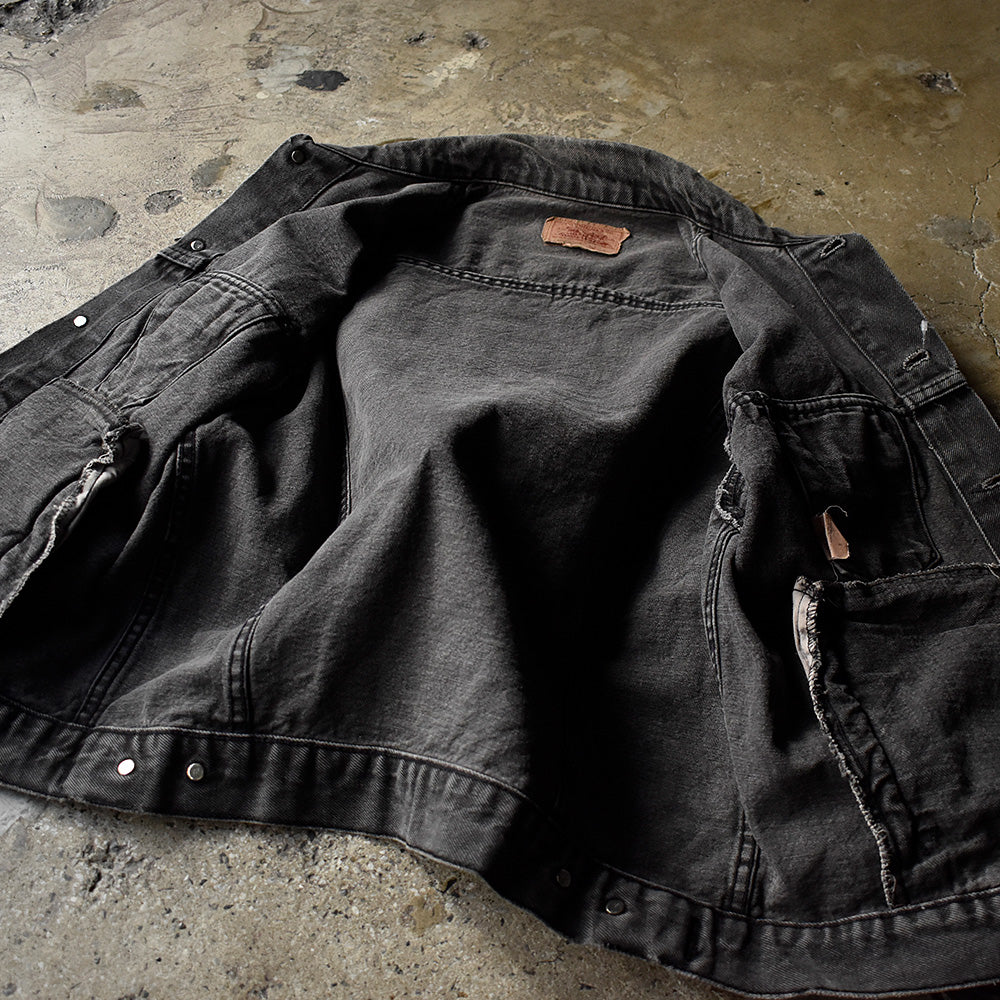 90's Levi's 70507-0270 ブラック！ デニムジャケット USA製 241109H