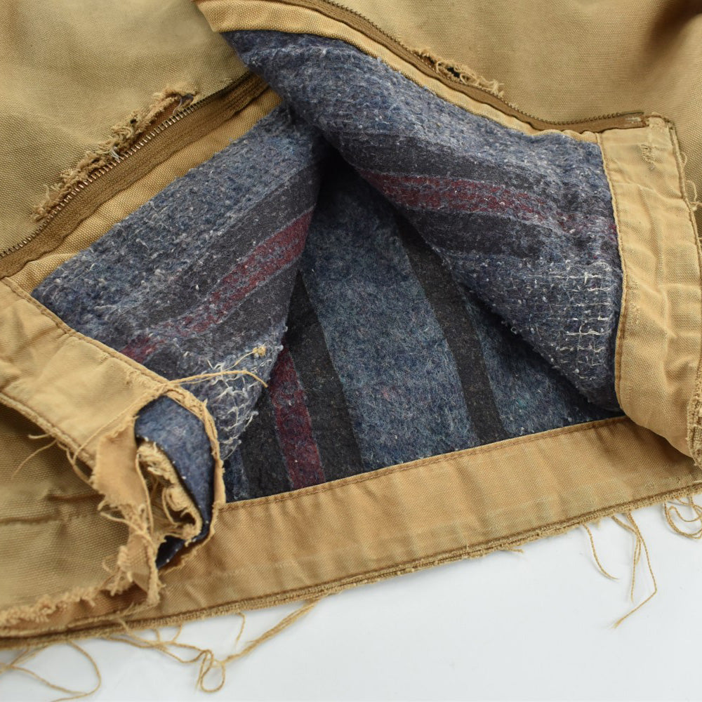 80’s Carhartt ボロ&フェード ブランケットライナー デトロイトジャケット 261030H