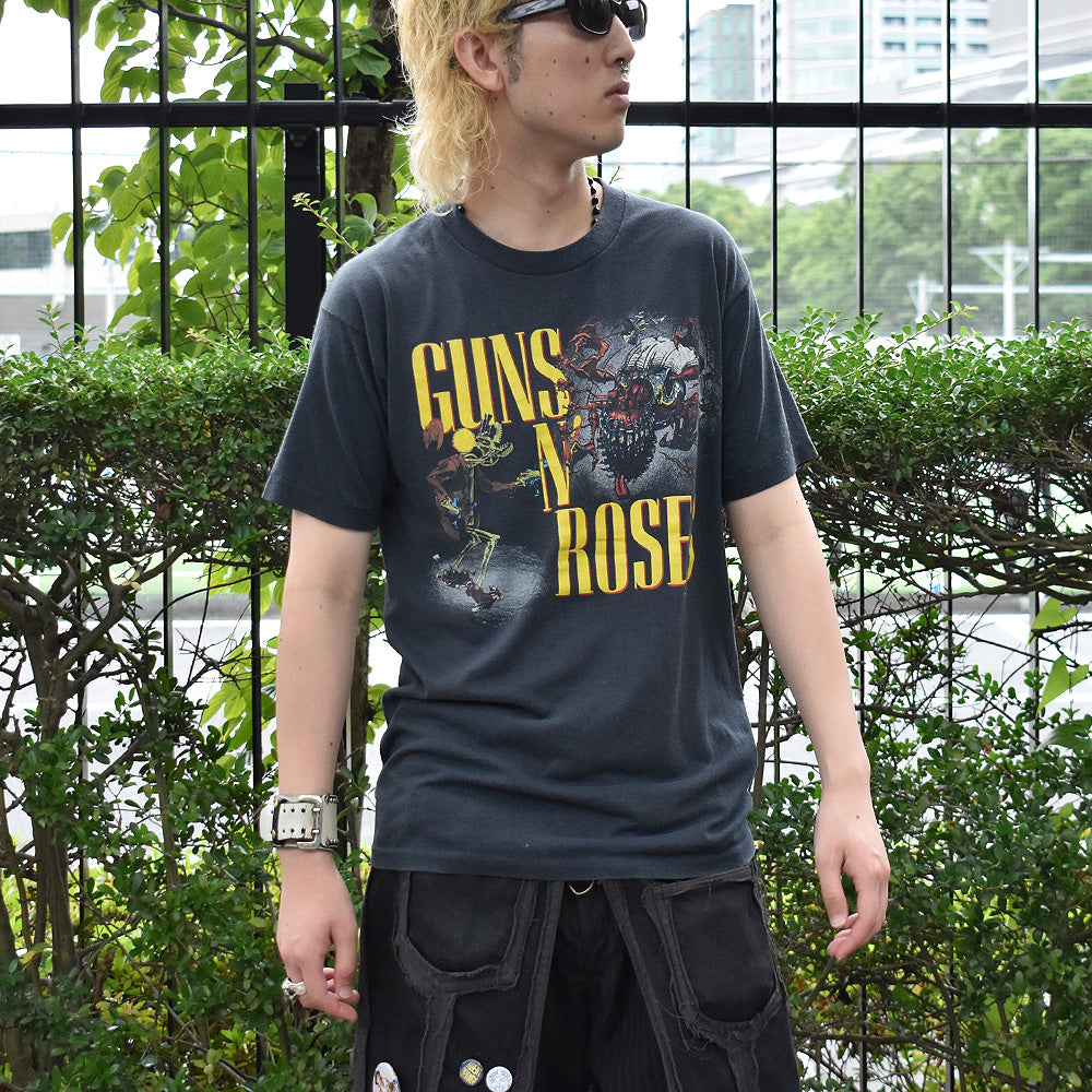 80's GUNS N' ROSES “WAS HERE” Tour Tシャツ 240630H