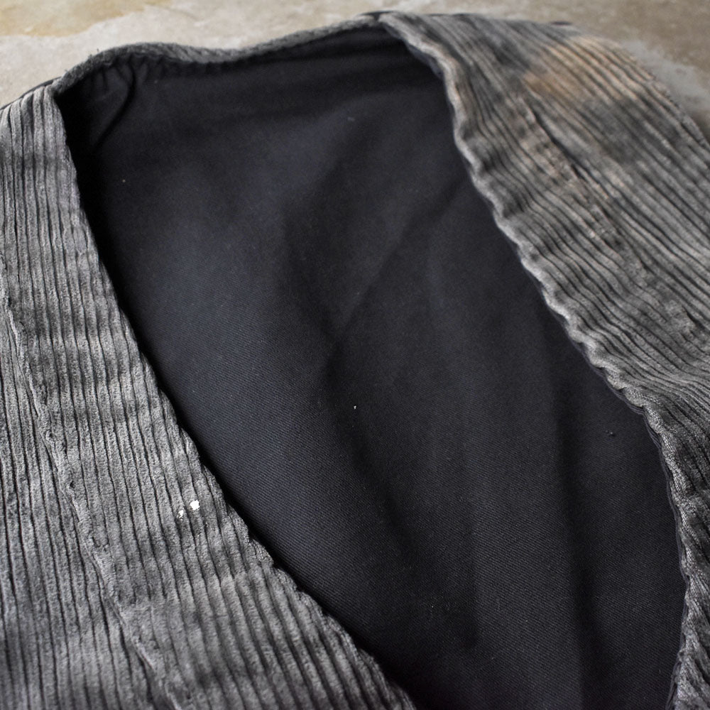 70’s EURO製 MOSTERS ロガーベスト フェードブラック 251031H