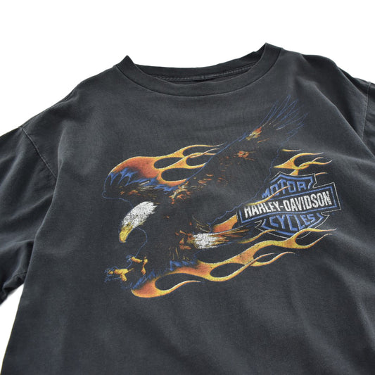 90's Harley-Davidson イーグル ファイヤーパターン ハーレーT 260623H
