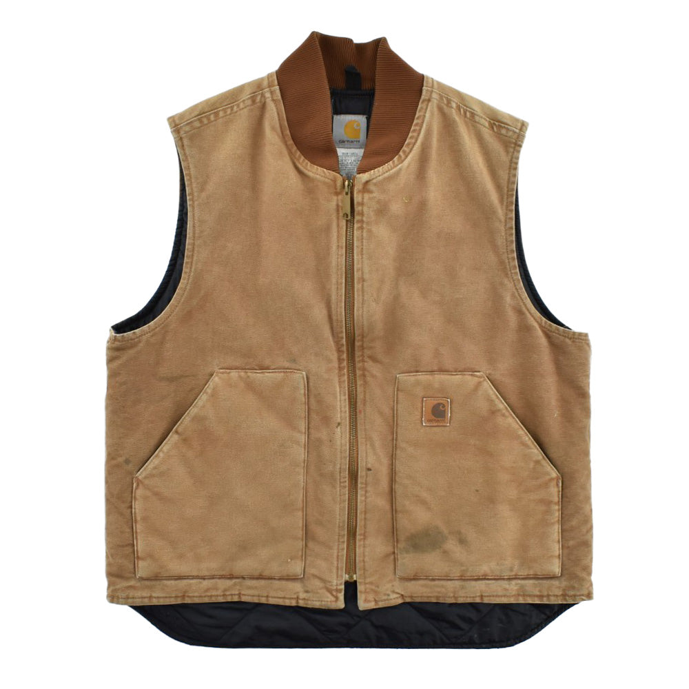 Y2K Carhartt キルティングライナー ダックベスト  260721H