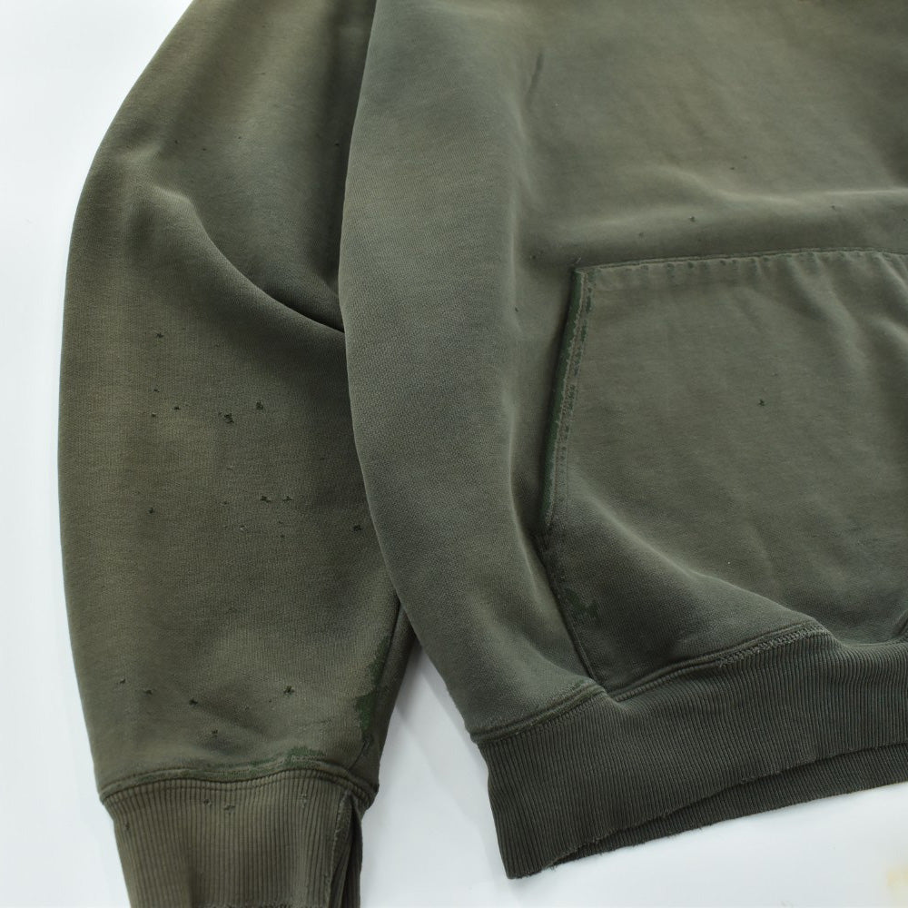 Y2K Carhartt  刺繍ロゴ "鬼フェード" スウェットパーカー 260911H