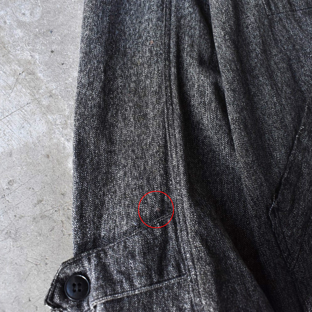 40’s Au Molinel ブラックシャンブレー フレンチワーク アトリエコート 251202H