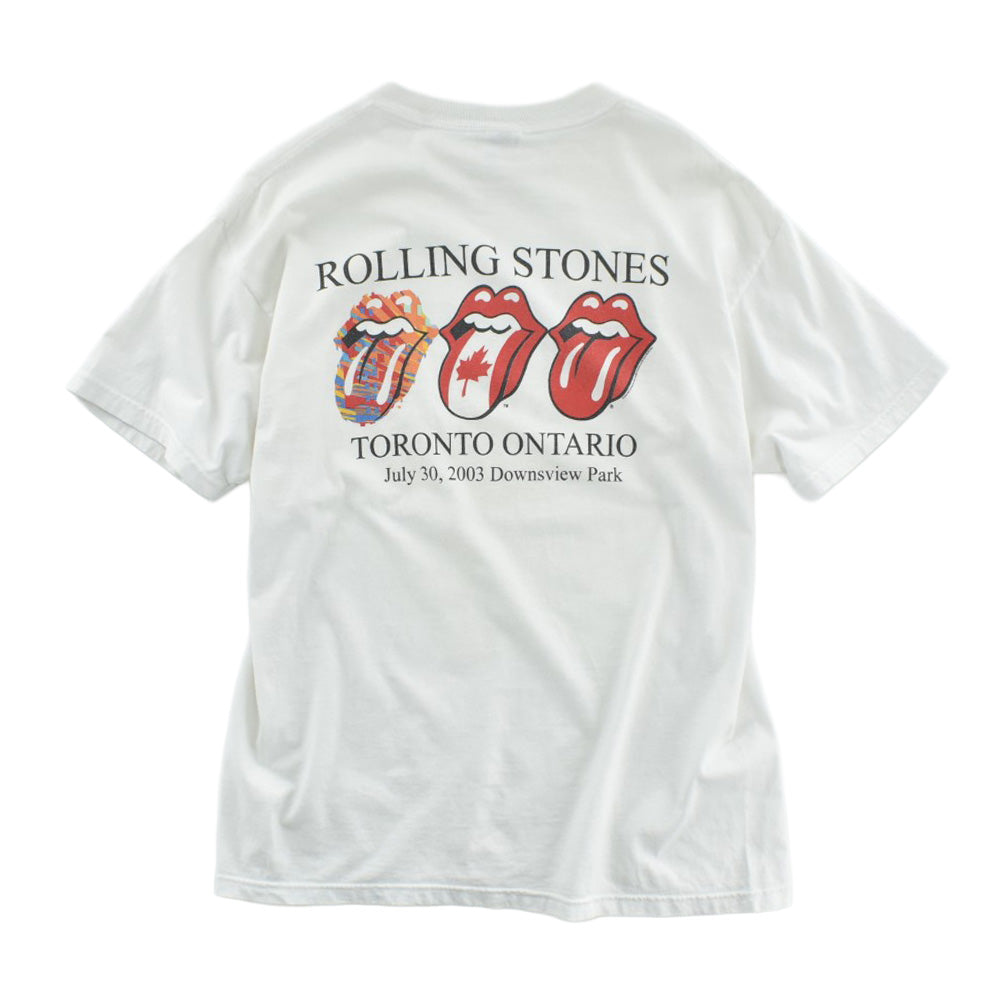 Y2K Rolling Stones "SARSstock" Toronto Tour ロックTシャツ 260605H