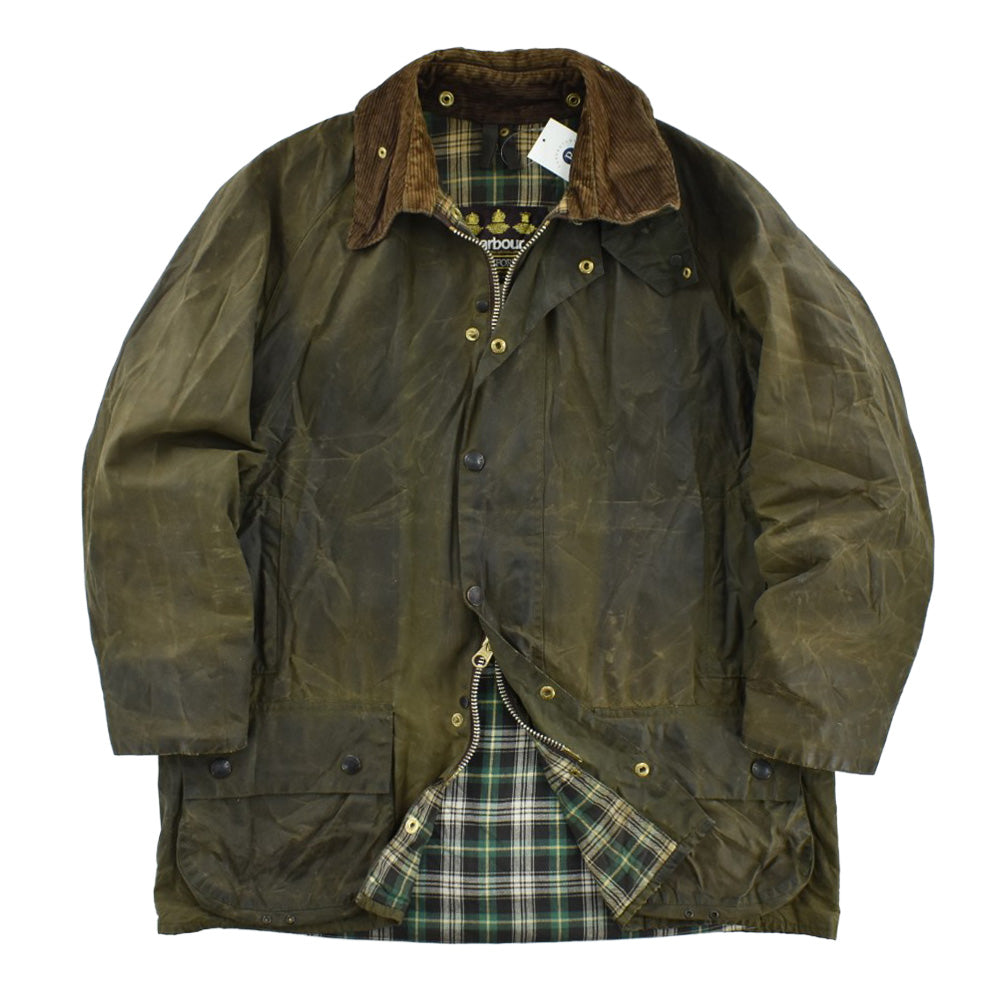 90's 旧3ワラント Barbour "BEAUFORT" オイルドジャケット 260317H