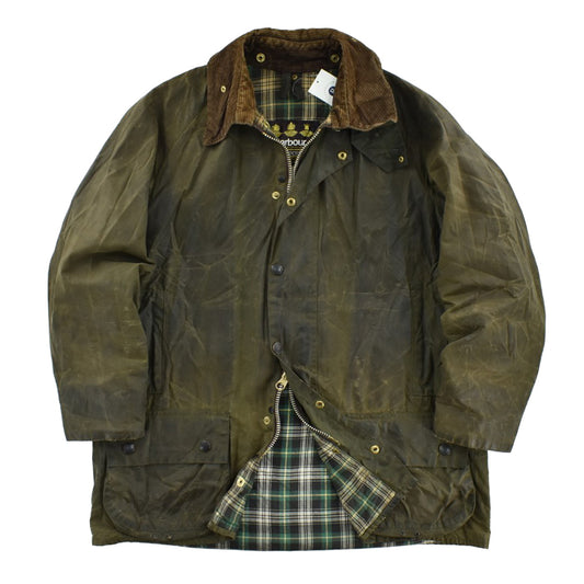90's 旧3ワラント Barbour "BEAUFORT" オイルドジャケット 260317H
