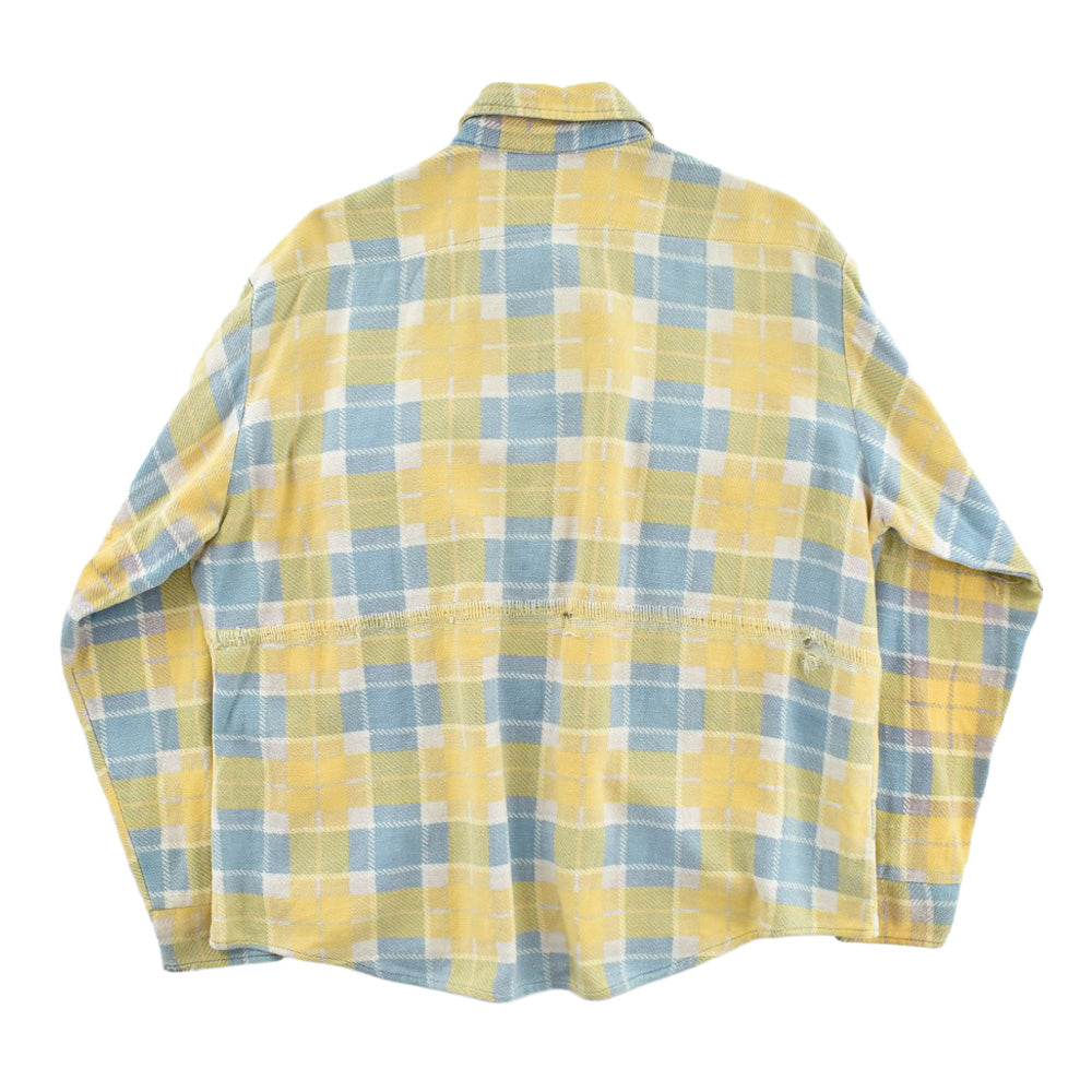 70's Loncraft "BORO" ヘビーフランネルシャツ USA製 260915H