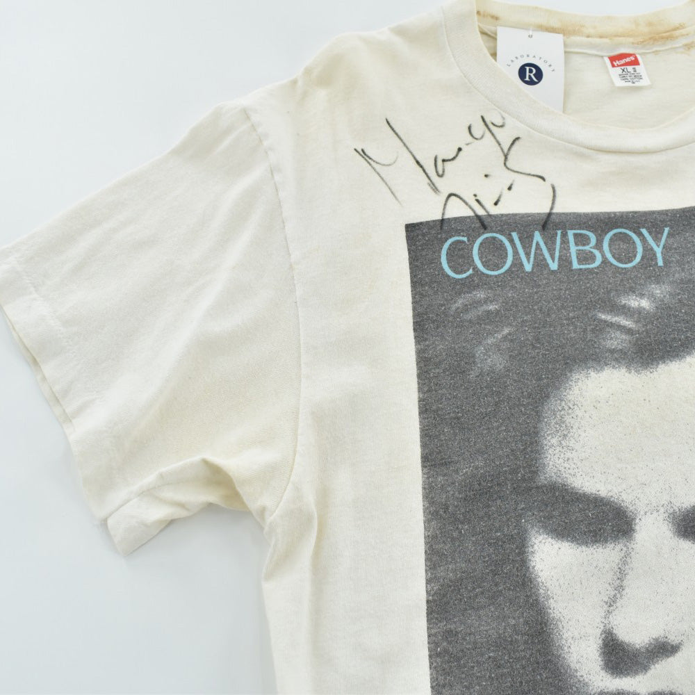 80's COWBOY JUNKIES "Margo Timmins" サイン入り ロックTシャツ 260630H
