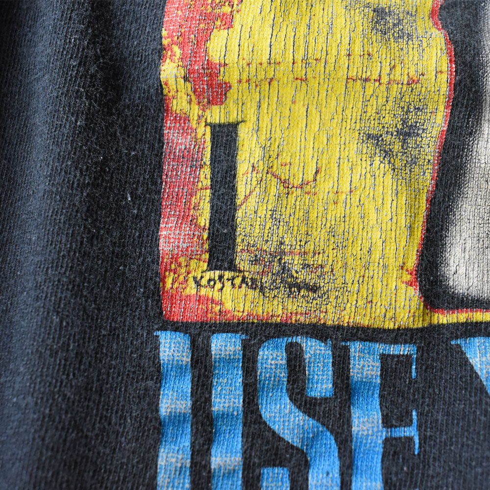 90’s  Guns N’ Roses “Use Your Illusion Tour 1991-1993” ロック Tシャツ USA製 250916