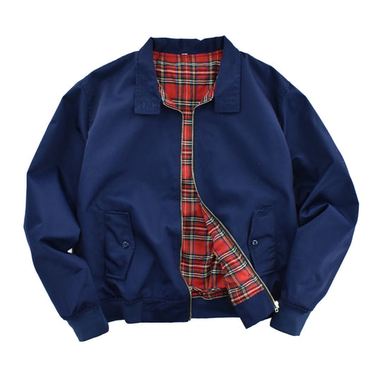 90's Harrington Jacket スウィングトップ 紺 L 260728H