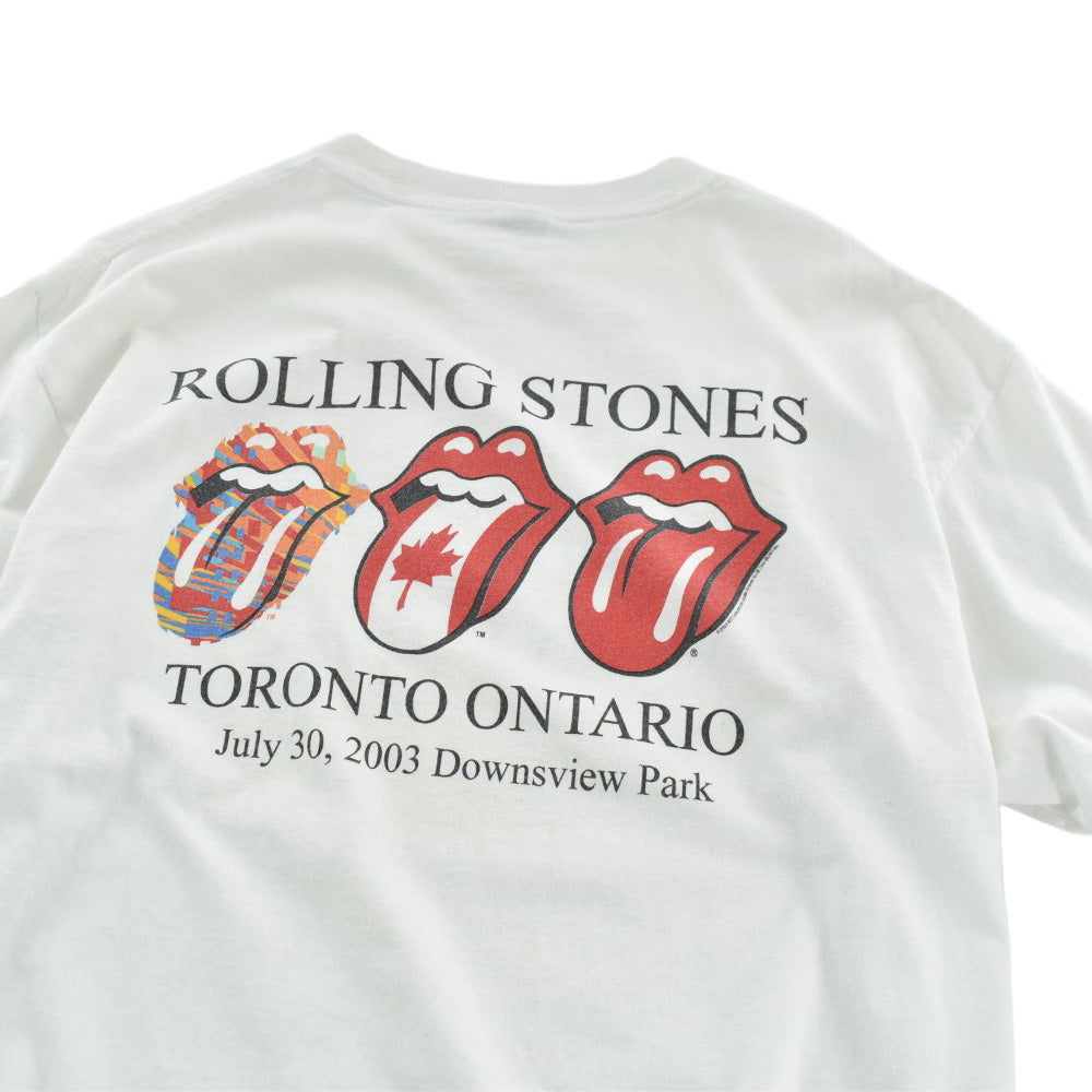 Y2K Rolling Stones "SARSstock" Toronto Tour ロックTシャツ 260605H