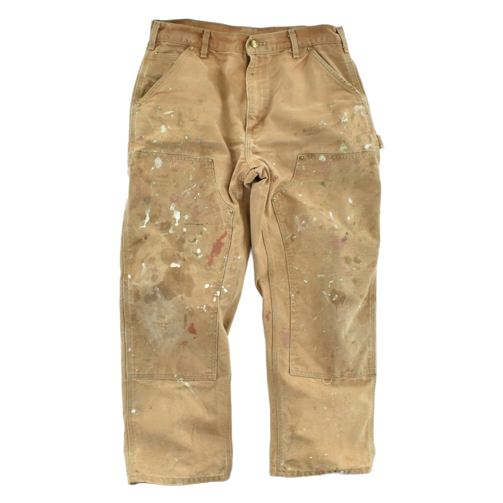 Y2K Carhartt ペンキ&フェード ダブルニー ダックペインターパンツ USA製 261030H
