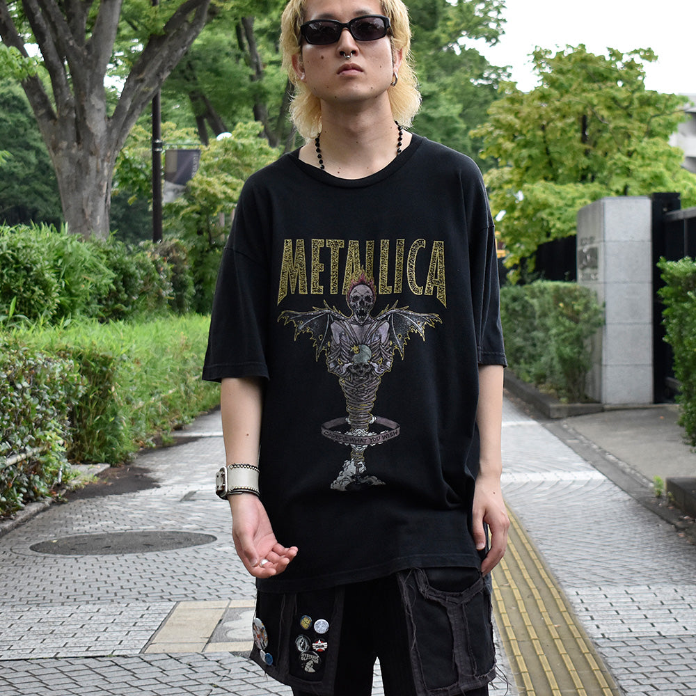 90's Metallica×Pushead “King Nothing” Tシャツ 240630H