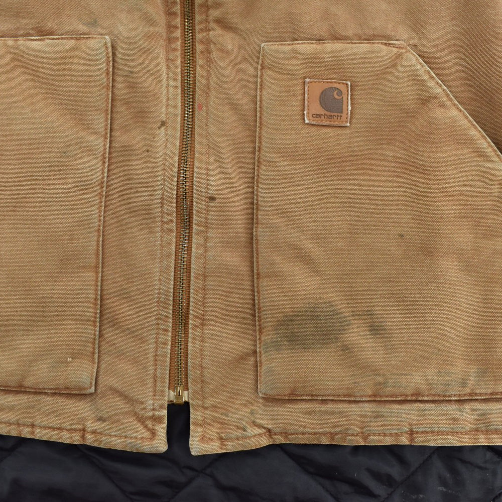 Y2K Carhartt キルティングライナー ダックベスト  260721H