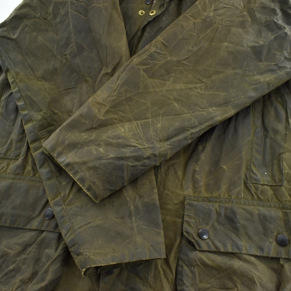 90's 旧3ワラント Barbour "BEAUFORT" オイルドジャケット 260317H